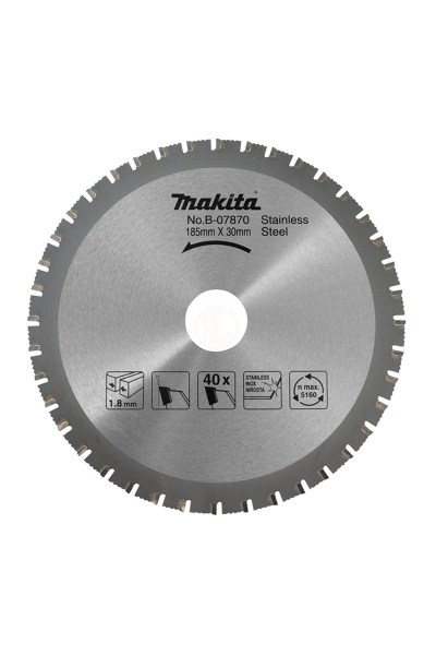 METAL KESME DAİRE TESTERE 185x40 DİŞ