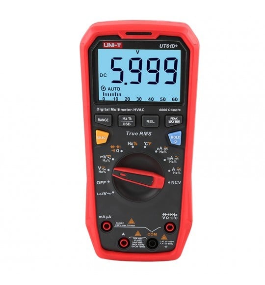 UNI - T UT161D+ DİJİTAL TRUE RMS MULTİMETRE