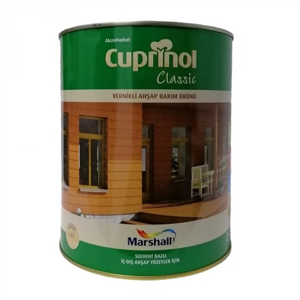 Cuprinol Woodart Classic Vernikli Ahşap Bakım Ürünü 8401 Naturel 2.5 LT