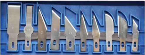 Rox Wood 13 Parça Neşter Tip Bıçak Seti 153ROX 184508