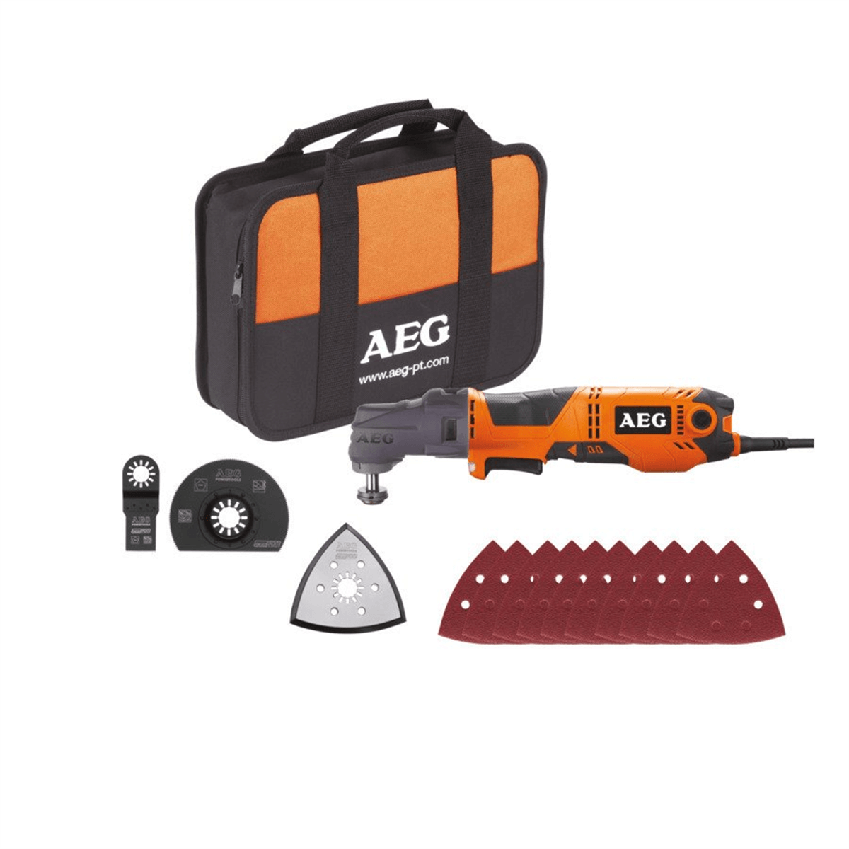 AEG OMNI300 KIT1 Powerback Çok Amaçlı Testere
