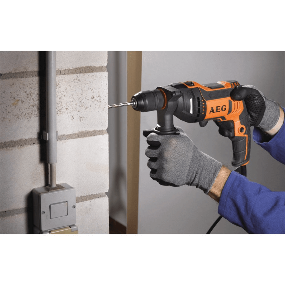 Aeg SBE 750 RE Darbeli Matkap 750W