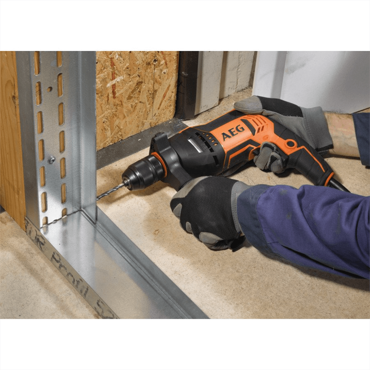 Aeg SBE 750 RE Darbeli Matkap 750W