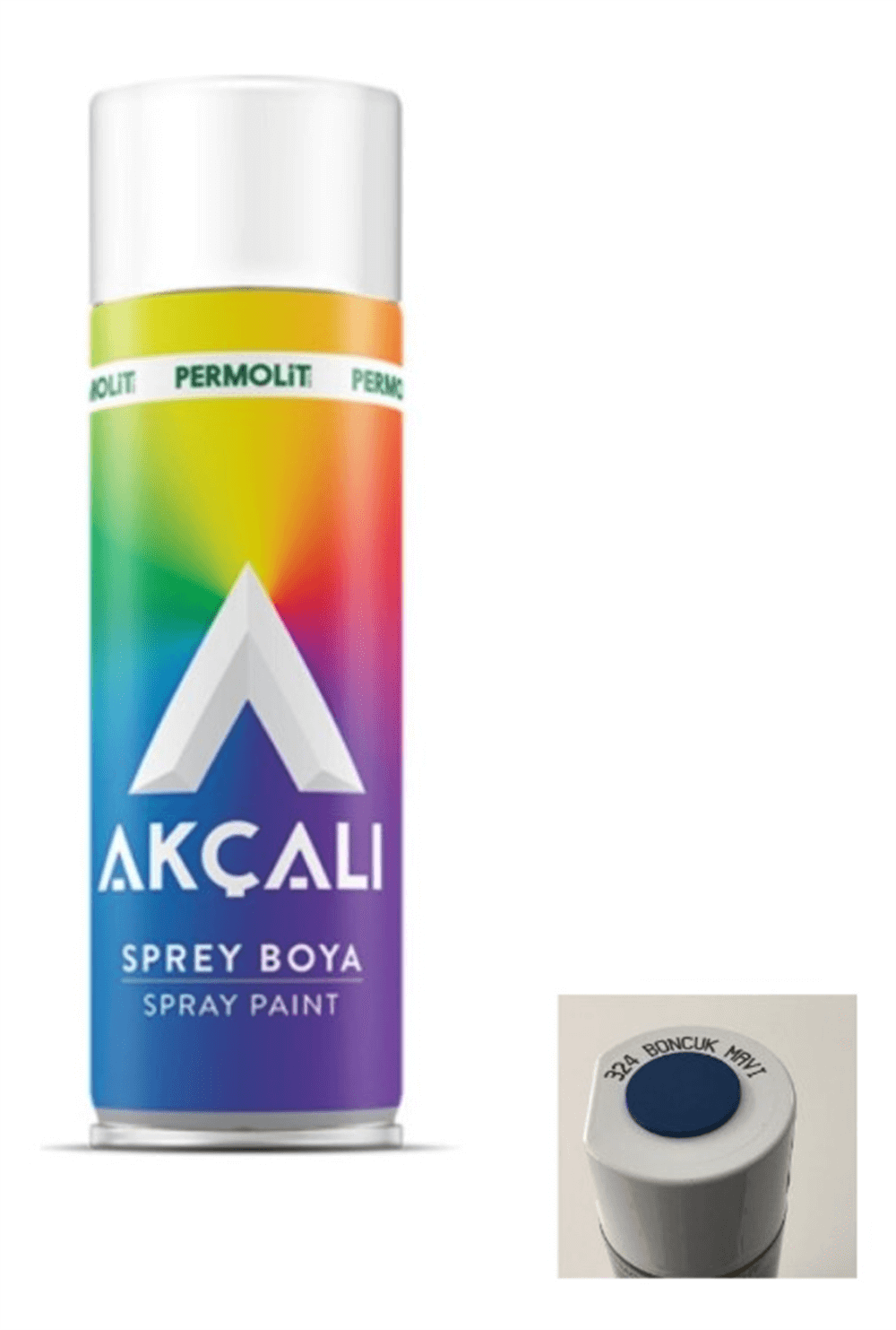 Akçalı Sprey Boya 400 Ml Boncuk Mavi
