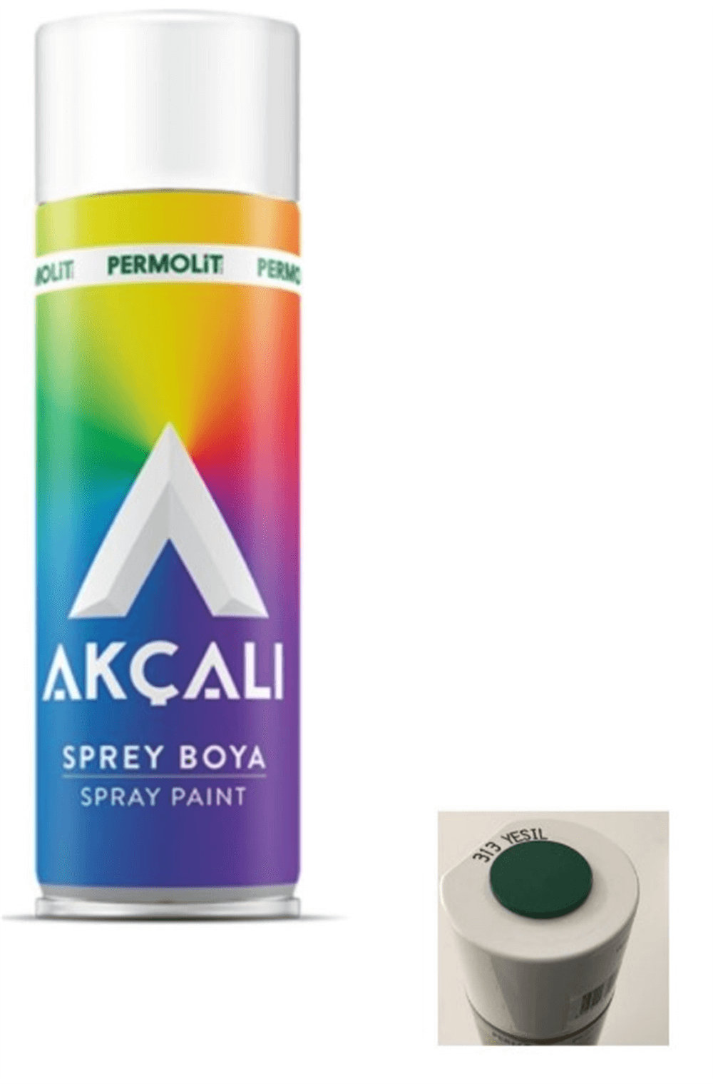 Akçalı Sprey Boya 400 Ml Yeşil
