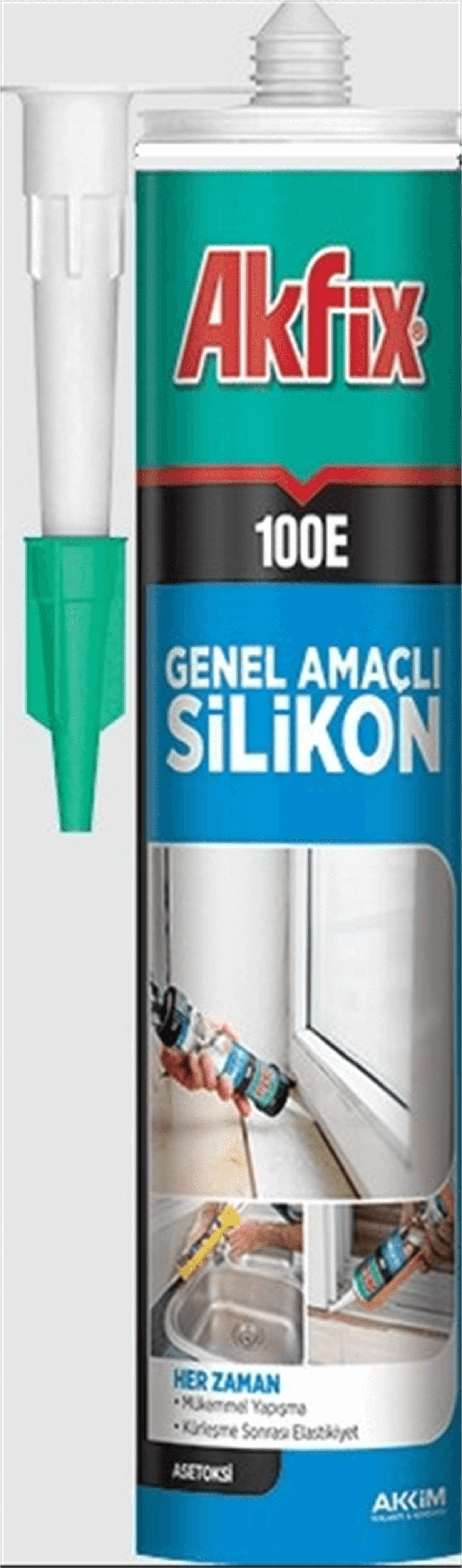 Akfix 100E Silikon Kahve 280 MlYapı Kimyasalları