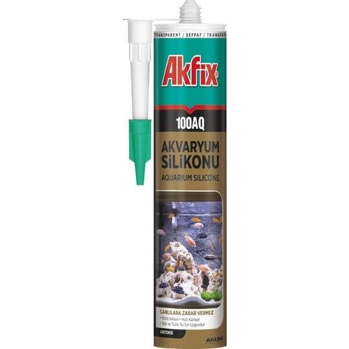 Akfix Akvaryum Silikonu Şeffaf 310grSilikon Tabancaları