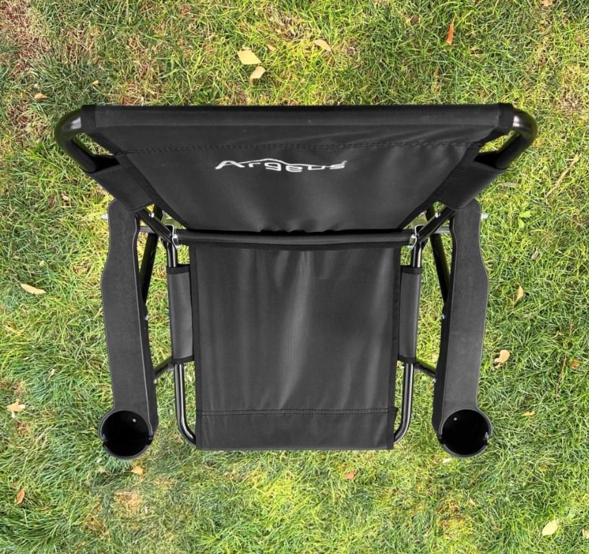 Argeus Rest Katlanabilir Kamp Sandalyesi Siyah