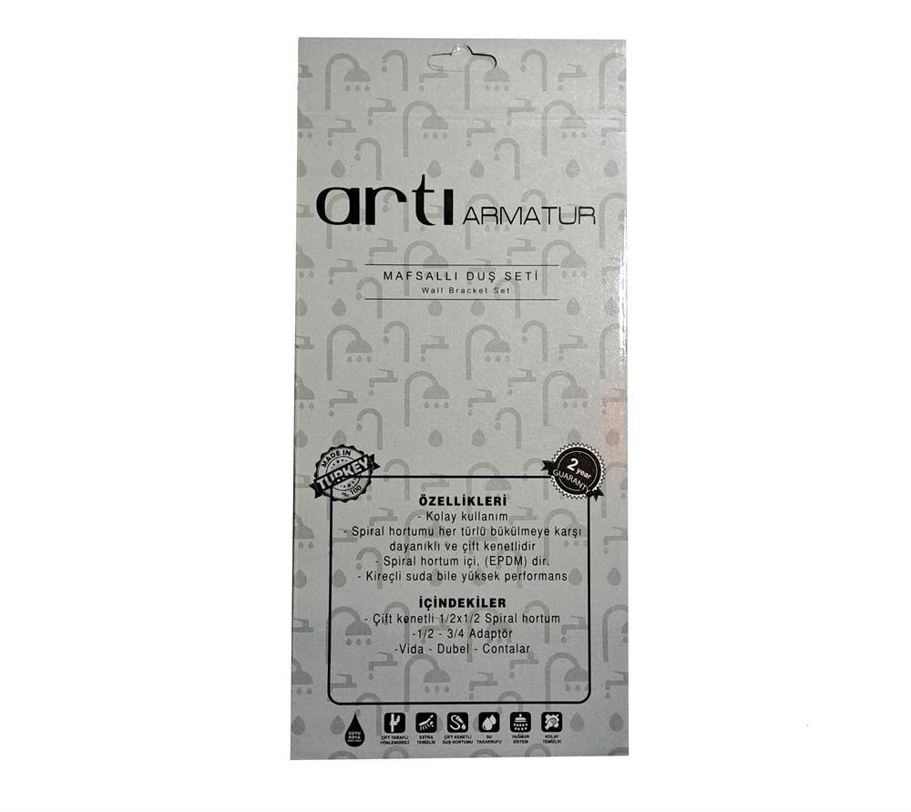 Artı Astor Mafsallı Duş Seti 59133