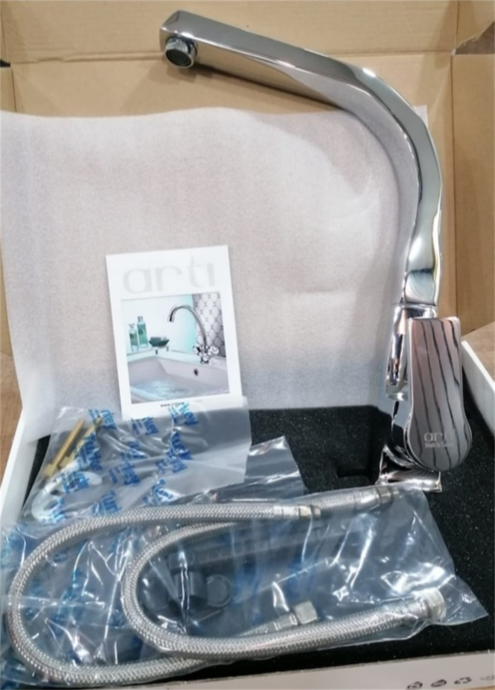 Artı Solid Kuğu Evye Batarya 50367