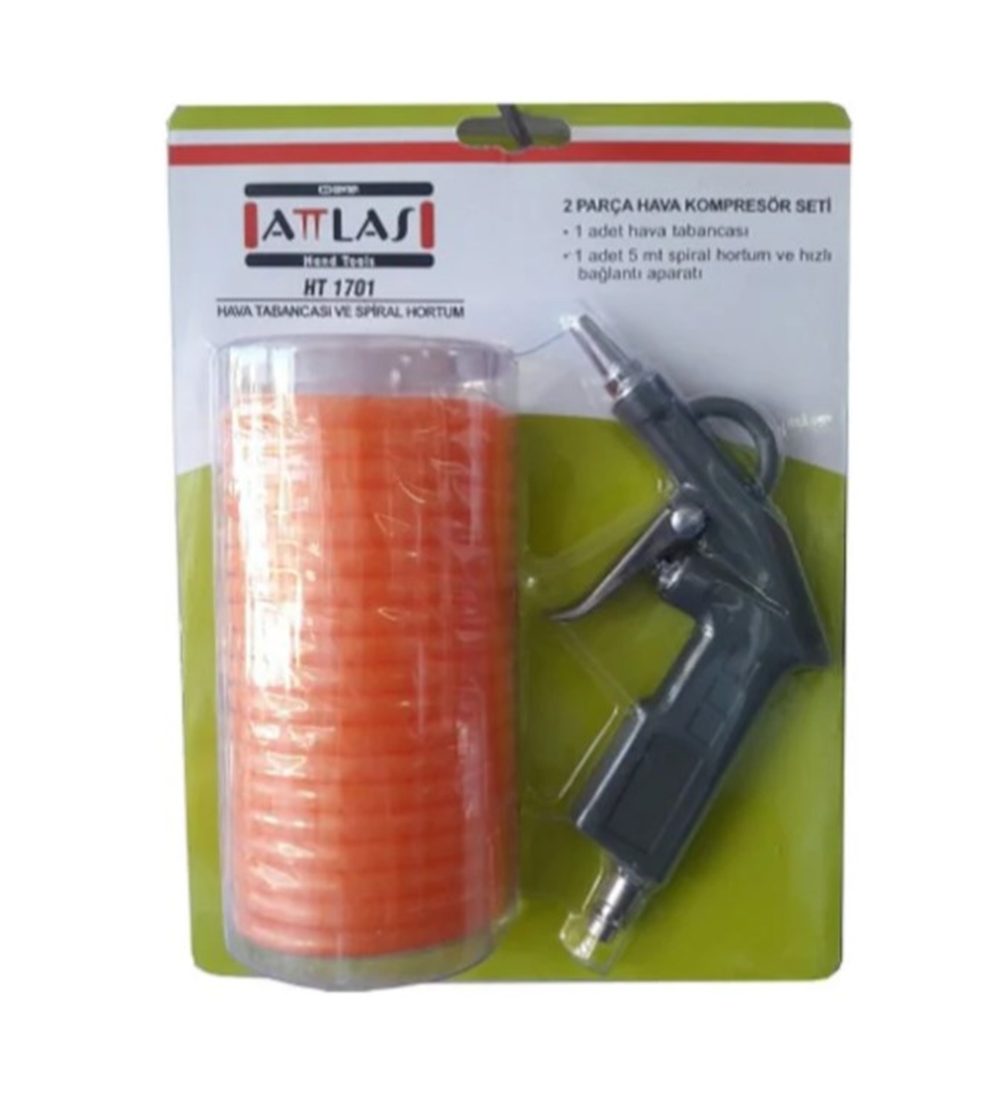 Attlas 2 Parça Hava Kompresör Seti HT1701Aksesuarlar