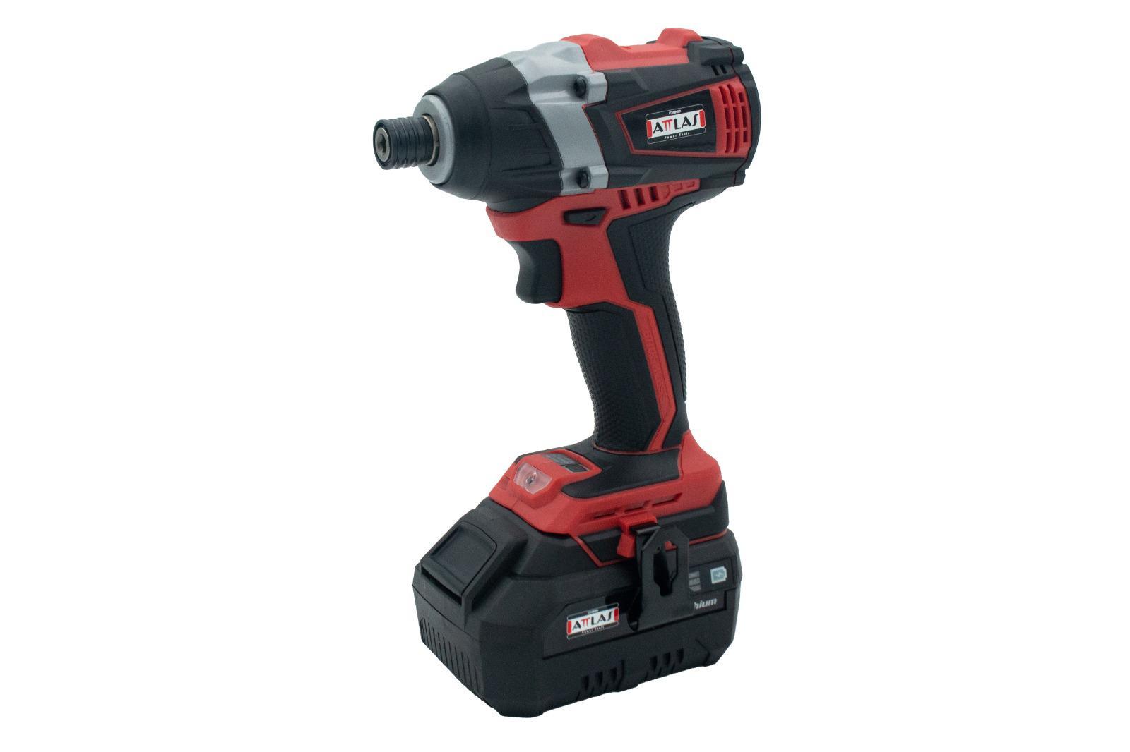 Attlas PRO-ATBL 18 ID-502C Akülü Kömürsüz Darbeli VidalamaAkülü Darbeli Matkaplar