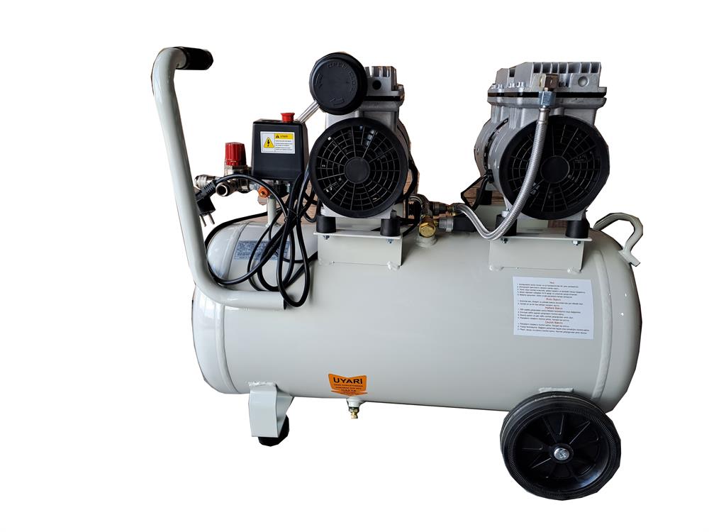 Attlas Sessiz Monofaze Kompresör 50 LT 1.5 HP SK2050
