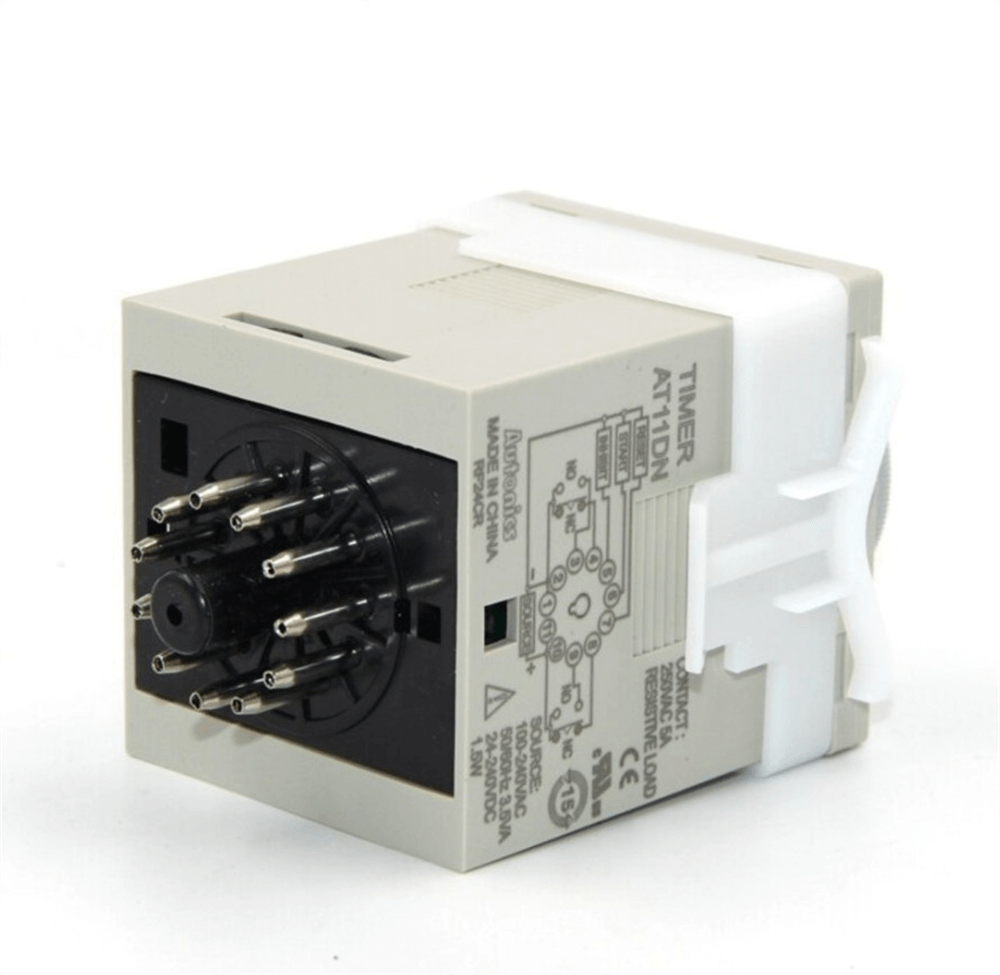 Autonics AT11DN 100-240VAC 50-60Hz / 24-24VDC Çok İşlevli Analog Zamanlayıcı