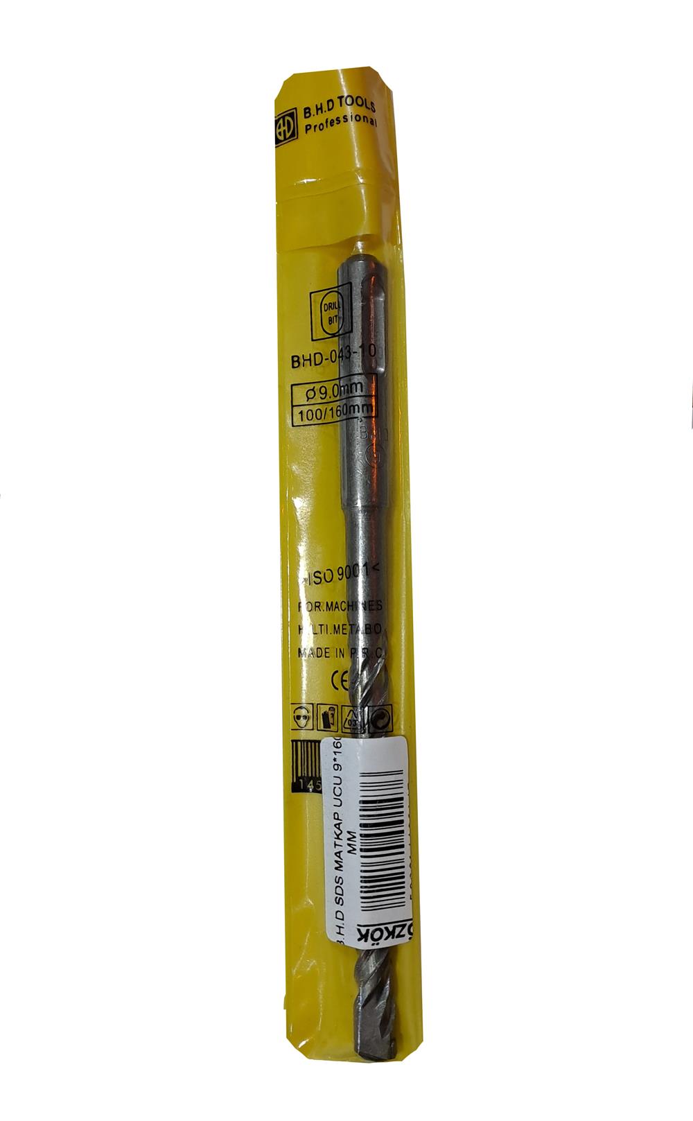 B.H.D Sds Matkap Ucu 9 X 160 Mm