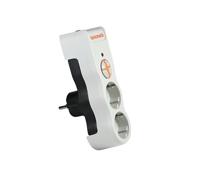 Tunçmatik TSK19021 Enerji Koruma Powersurge İkili Beyaz Priz 1050 Joule