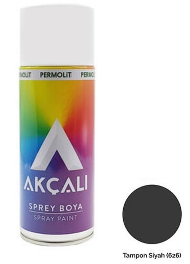 Akçalı Tampon Boyası 400 ML SİYAH