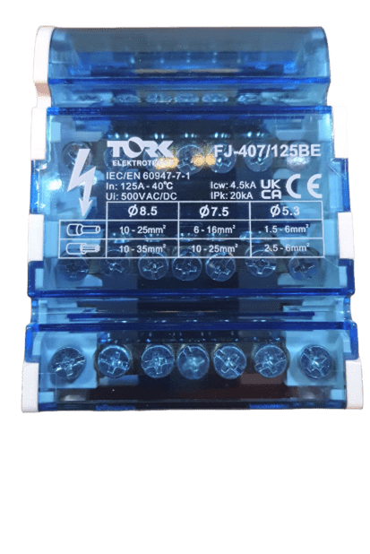 Tork 7 Delik 4 Kutup Dağıtıcı Ünite 125A FJ-407/125BE