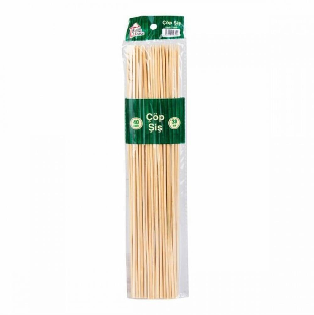 Bambu Çöp Şiş 30 Cm Pk(40) Kod: K-3590