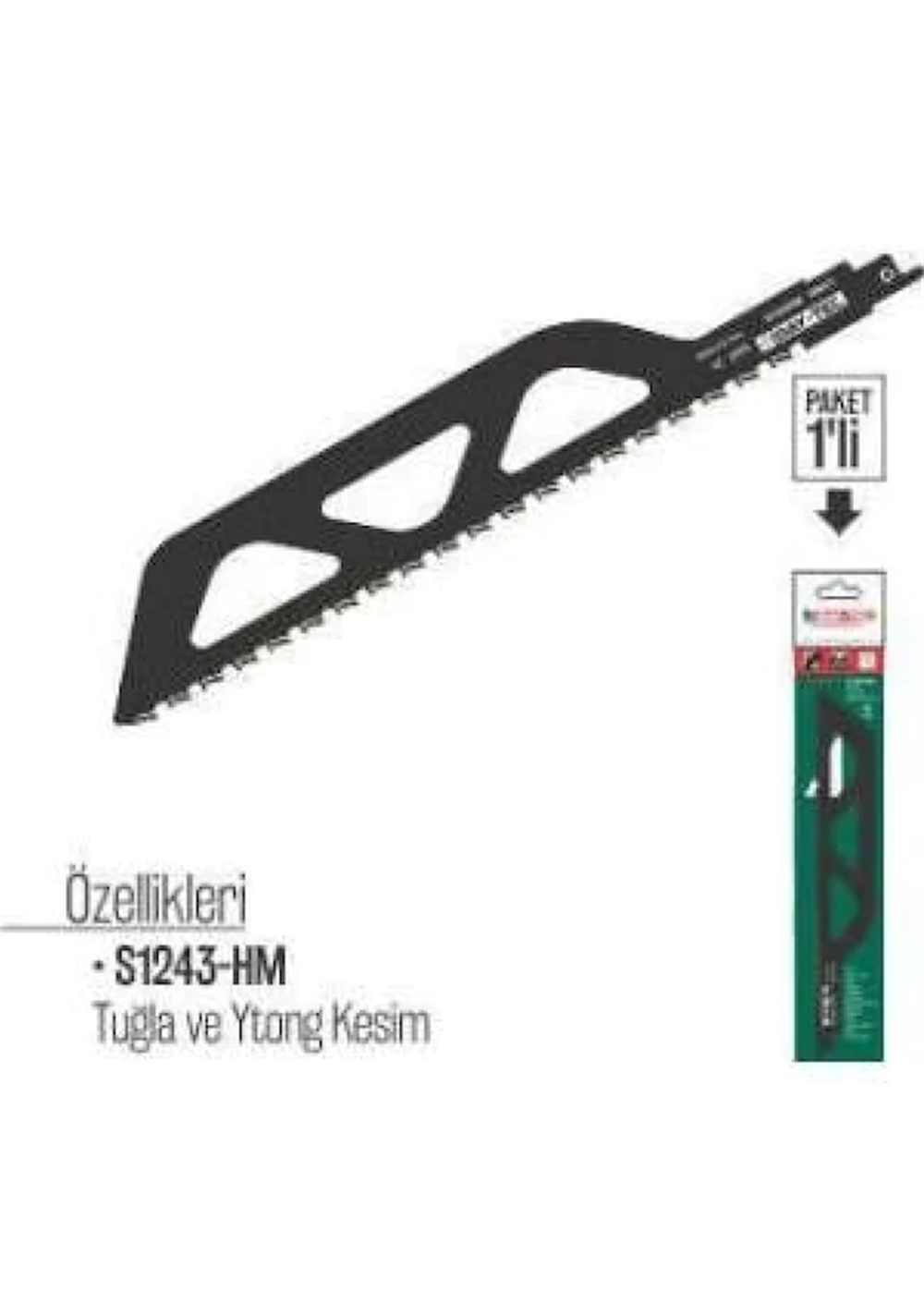 Bay-Tec Tuğla Ve Ytong Tilki Kuyruğu S 1243
