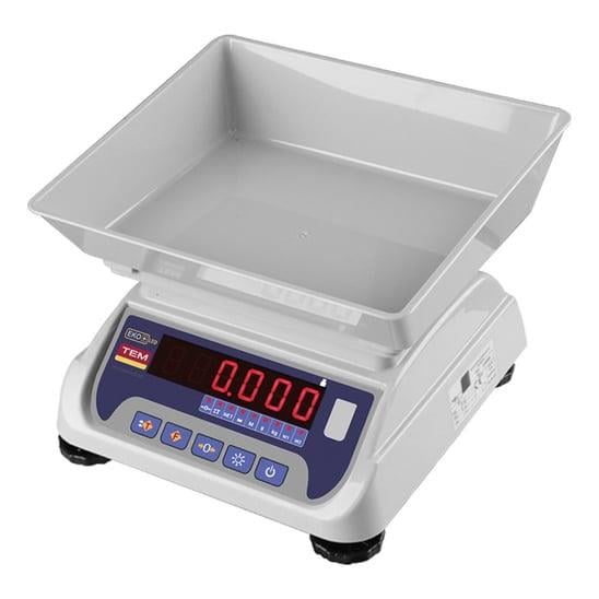 Tem Elektorik Terazi Akülü 30 KG TEKO + LED30TTeraziler