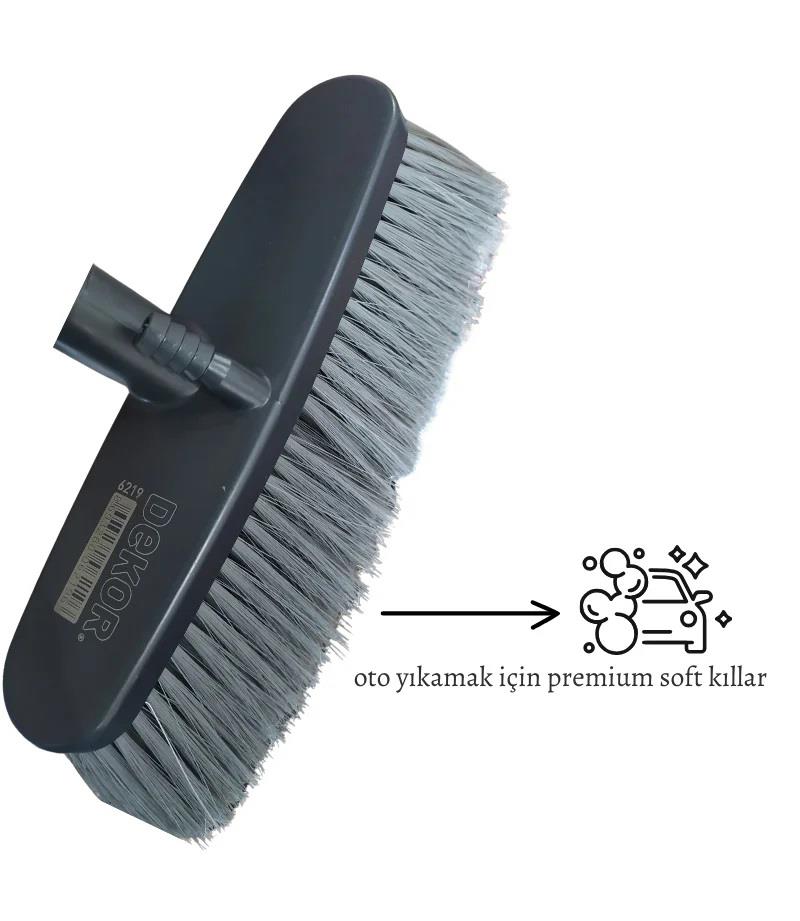 Dekor Premium Oto Yıkama Fırçası 25 Cm 6219