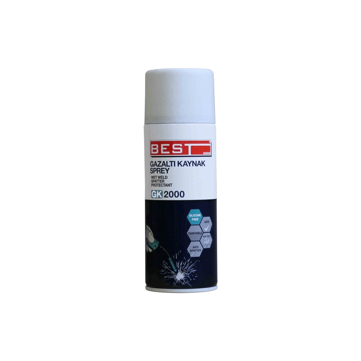 Best GK2000 Gazaltı Kaynak Spreyi 400 MlKaynak Makine ve Aksesuarları