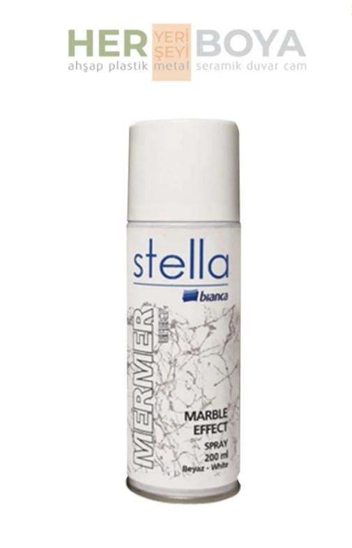 Bianca Stella Mermer Efekt Sprey Boya 200 Ml BeyazSprey Boyalar