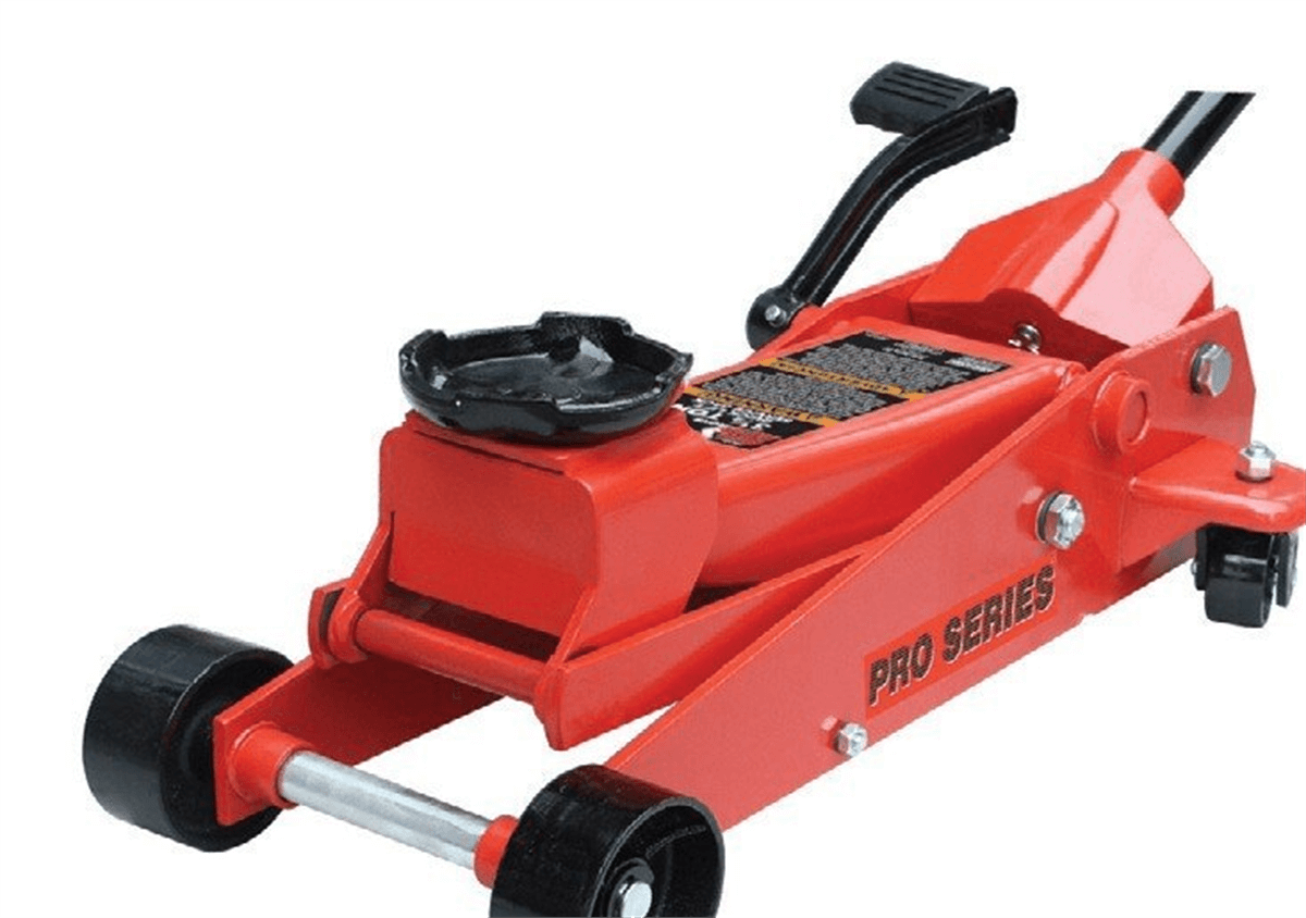 BIGRED T83502 Pedallı Arabalı Zemin Kriko 3 TON