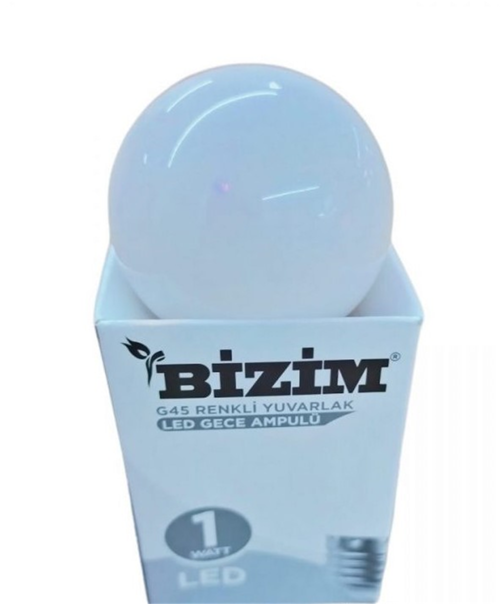Bizim Led Gece Ampulu 1w Beyaz