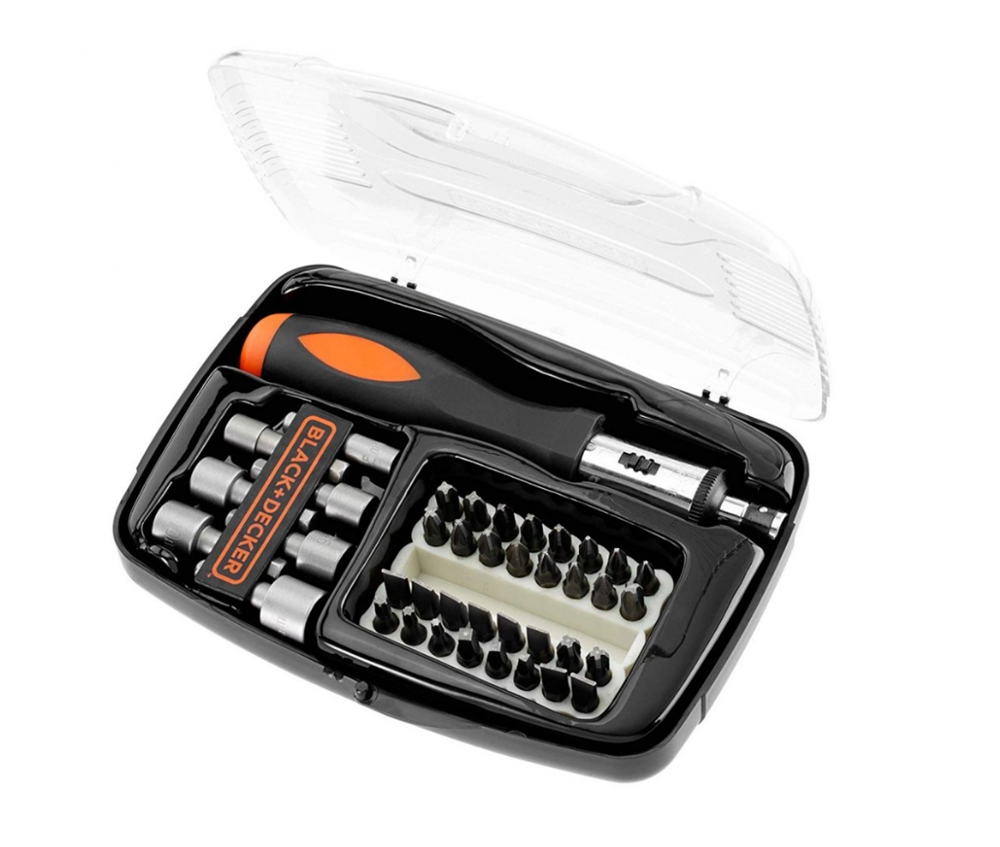 Black&Decker 40 Parça Cırcırlı Tornavida Seti A7062