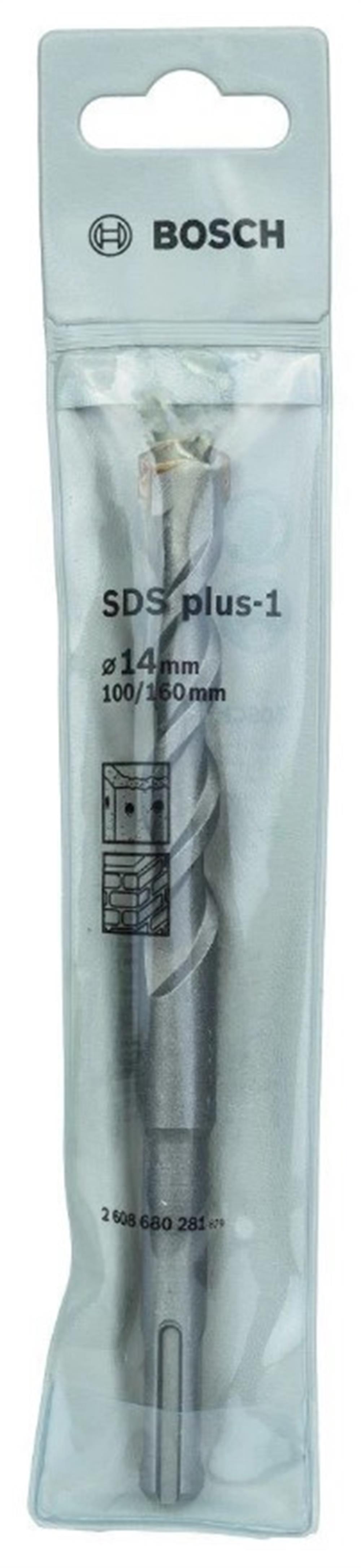 Bosch 14X160 Mm Sds Plus-1 Kırıcı Delici Matkap Ucu 2608680281
