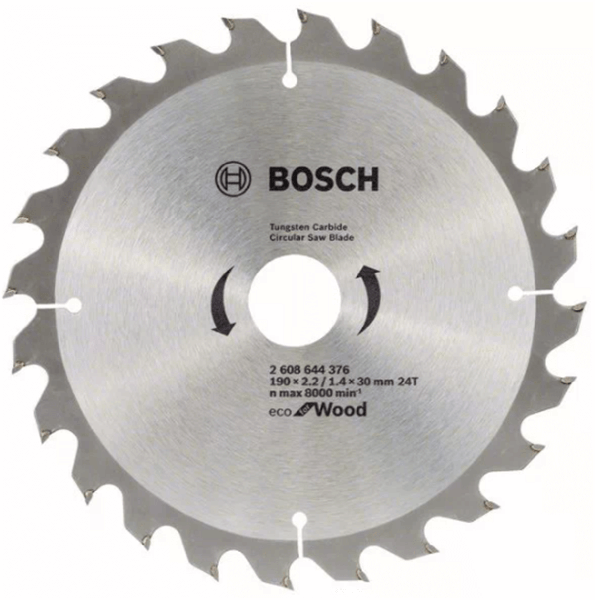 Bosch Ahşap Daire Testere Bıçağı 190x2,2/1,4x0mm 24T