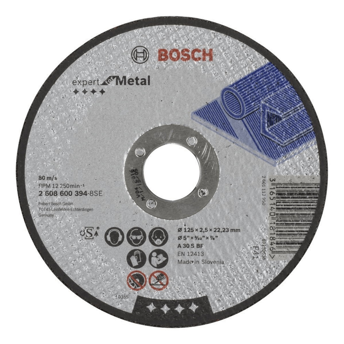 Bosch Expert For Metal Kesici Disk 125x2,5x22,23mm 2 608 600 394