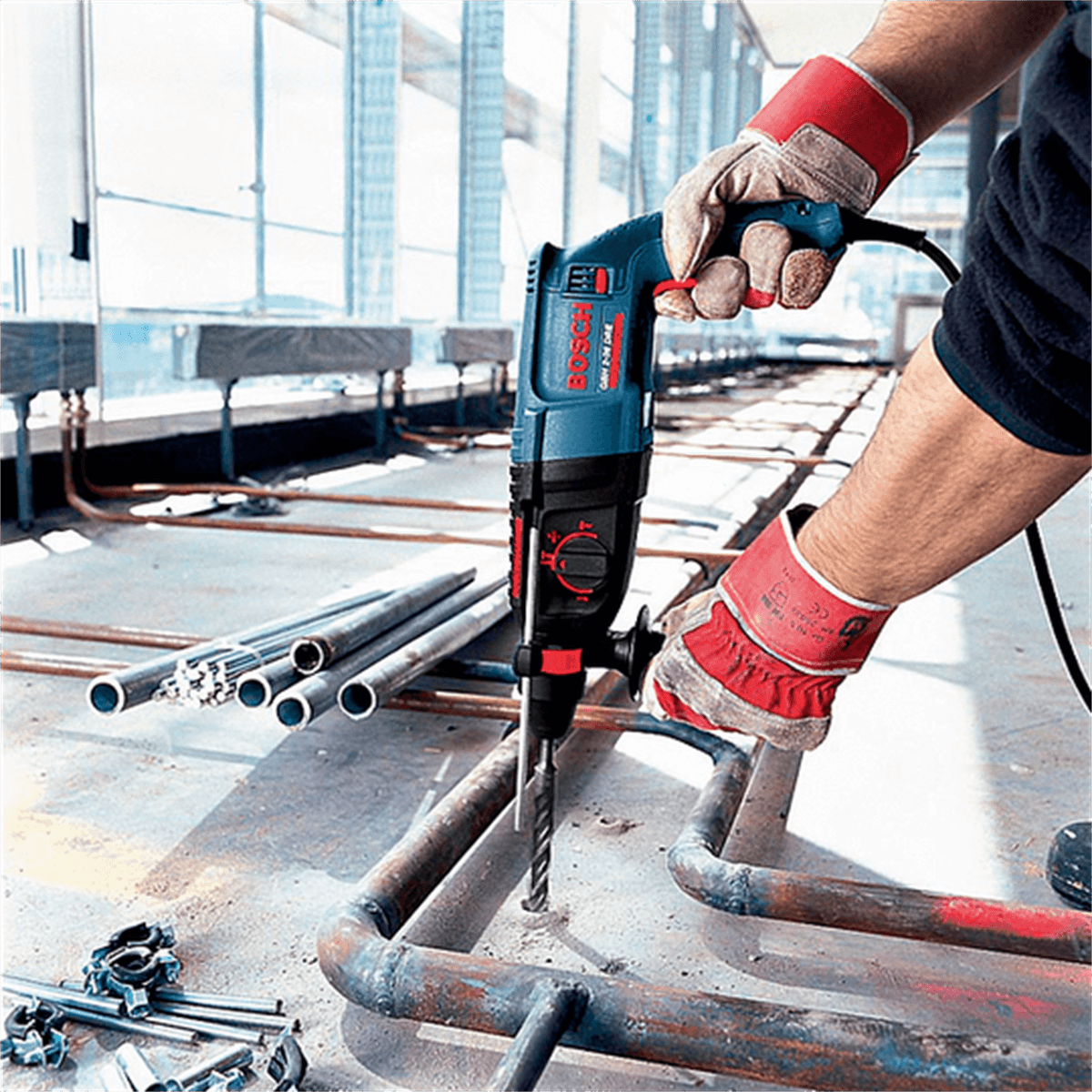 Bosch GBH 2-26 DRE Profesyonel Kırıcı - Delici Matkap