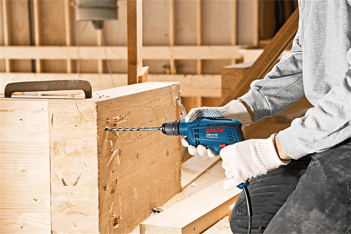 Bosch GBM 10 RE Darbesiz Matkap Professional 600 Watt