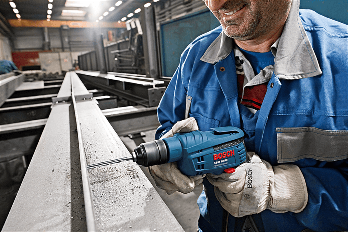 Bosch GBM 10 RE Darbesiz Matkap Professional 600 Watt