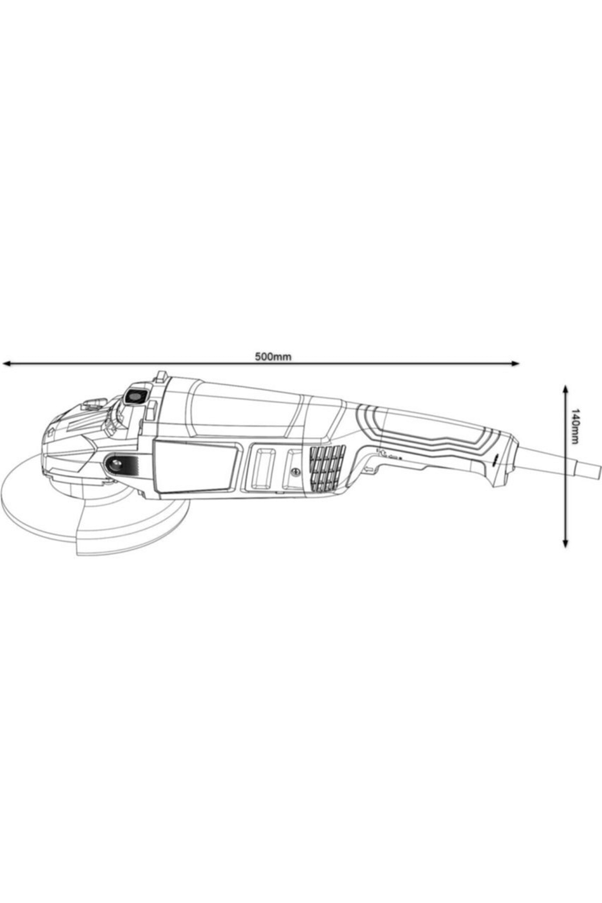 Bosch GWS 2200-180 Profesyonel Taşlama 2200 Watt 180 mm