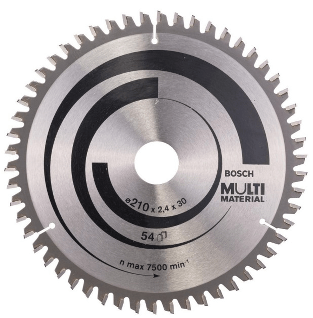 Bosch Multi Material 210x30 mm 54 Diş Elmas Daire Testere Bıçağı 2608640511