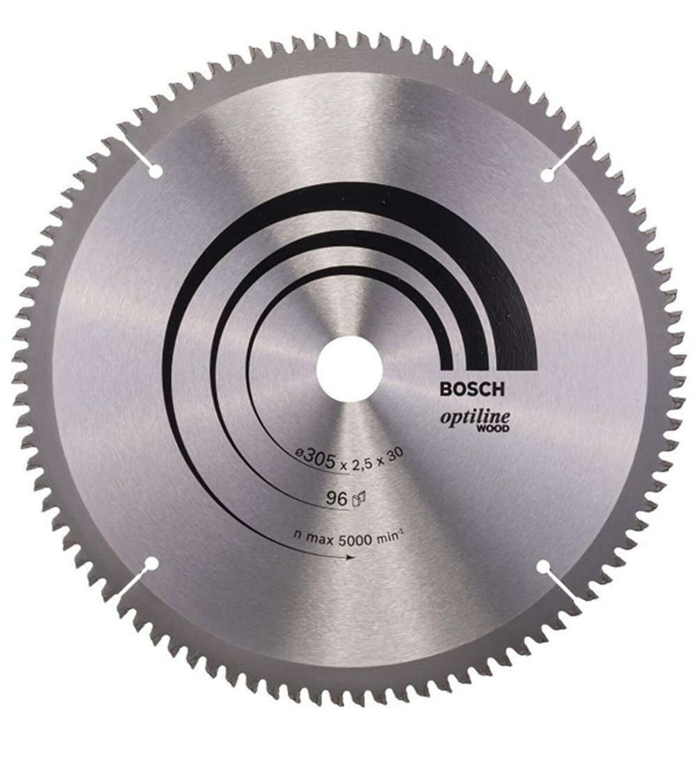 Bosch Optiline Ahşap Daire Testere Bıçağı 305x30 mm (96 Diş)
