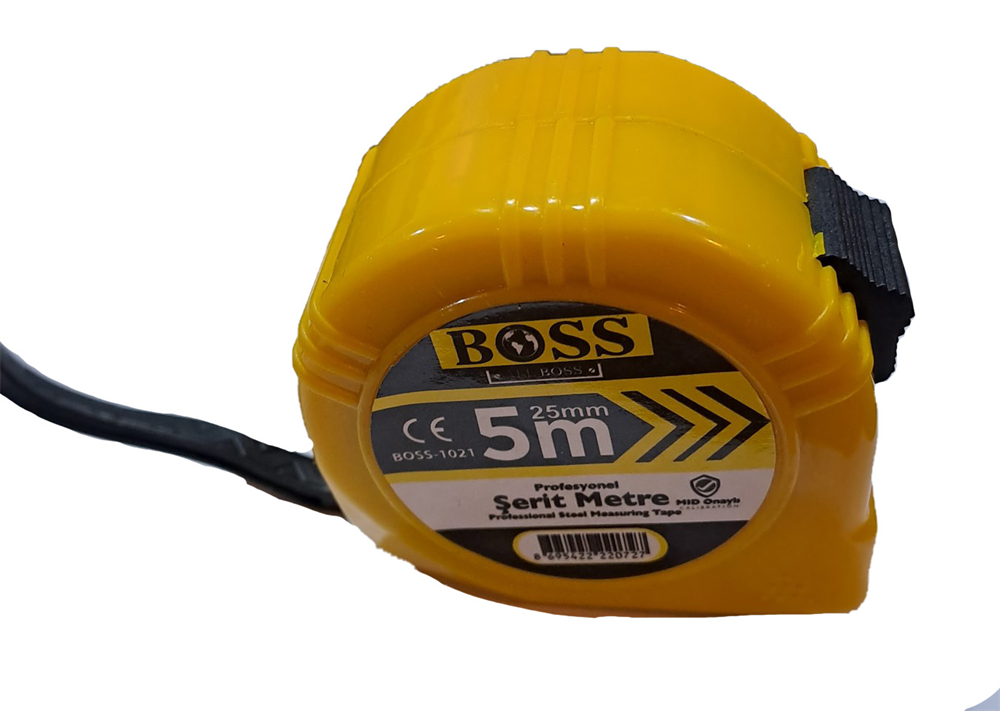 Boss Şerit Metre 5M X 25MM