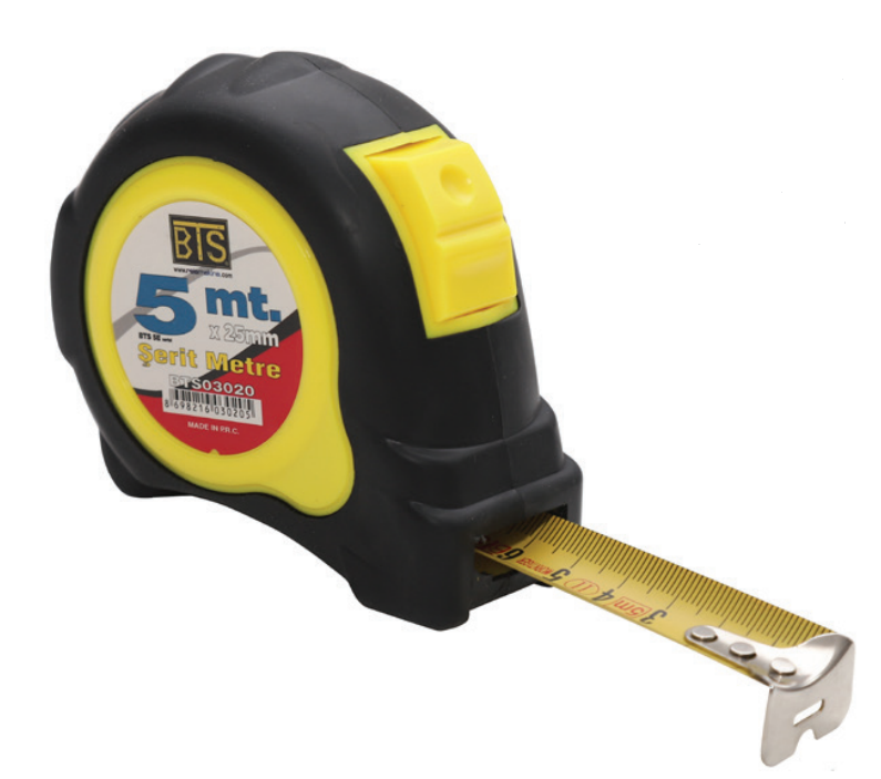 BTS BTS03019 Şerit Metre 3mt 16mmŞerit Metreler