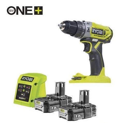 Ryobı 18v Li-On Akülü Darbeli Matkap R18PD2-215G 5133005302Akülü Darbeli Matkaplar