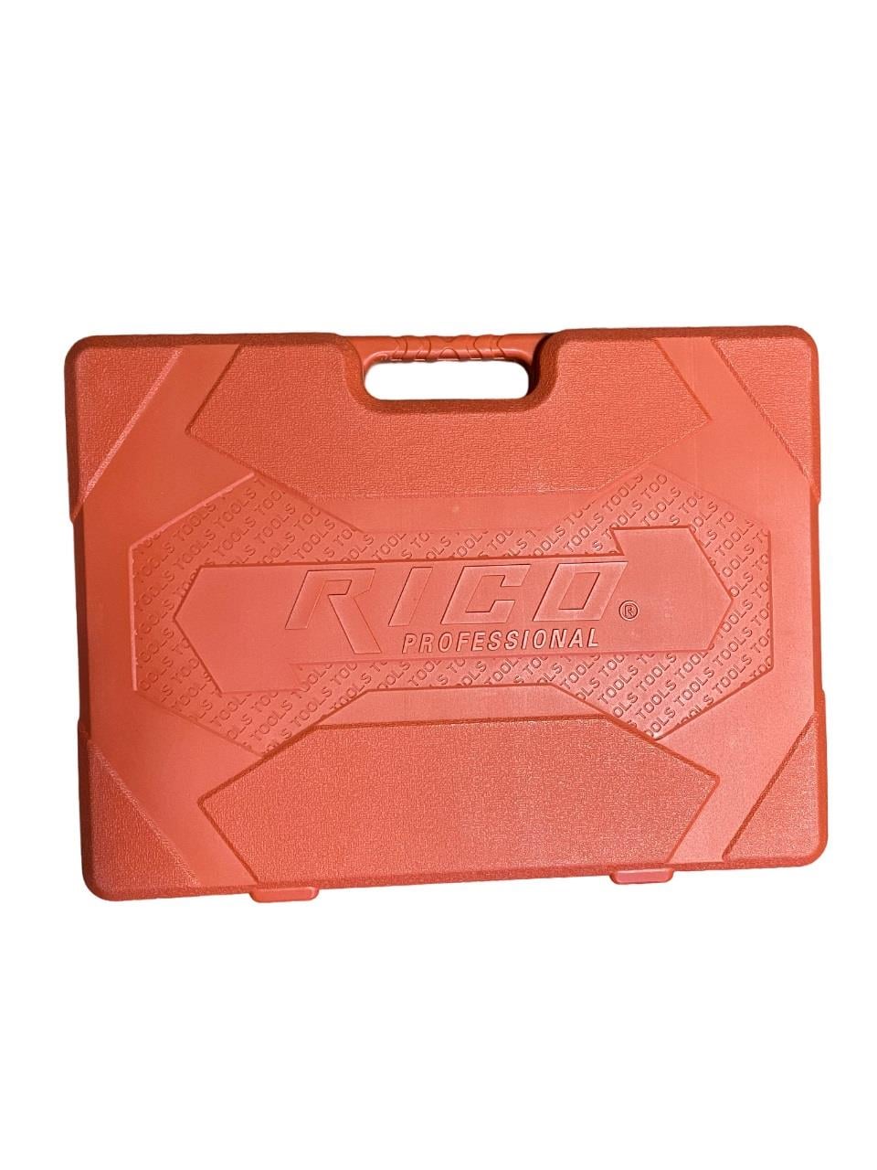 RICO 110 Parça Profesyonel Çantalı 1. Kalite Kılavuz Pafta Seti