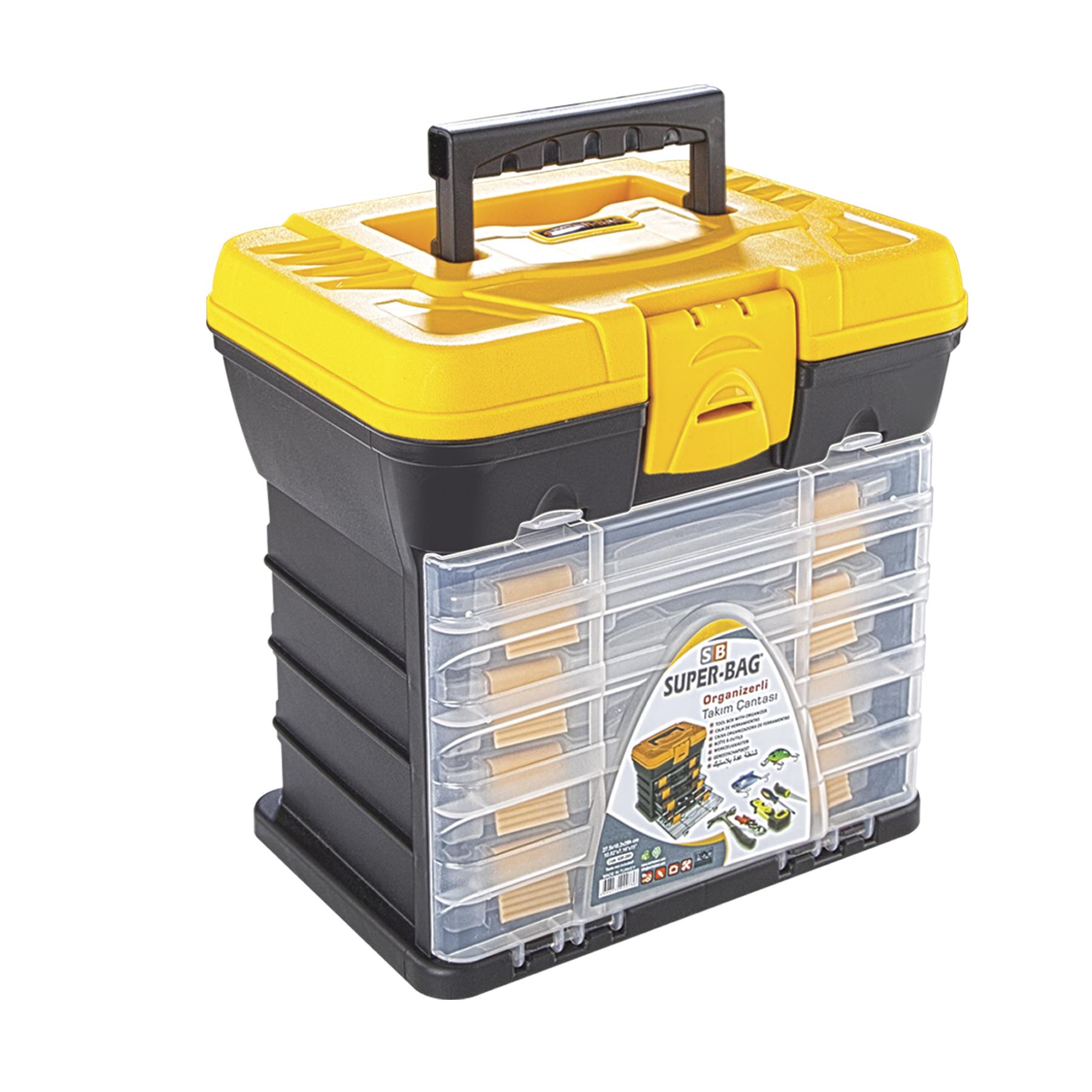 Super Bag Organizerli Takım Çantası ASR-2089