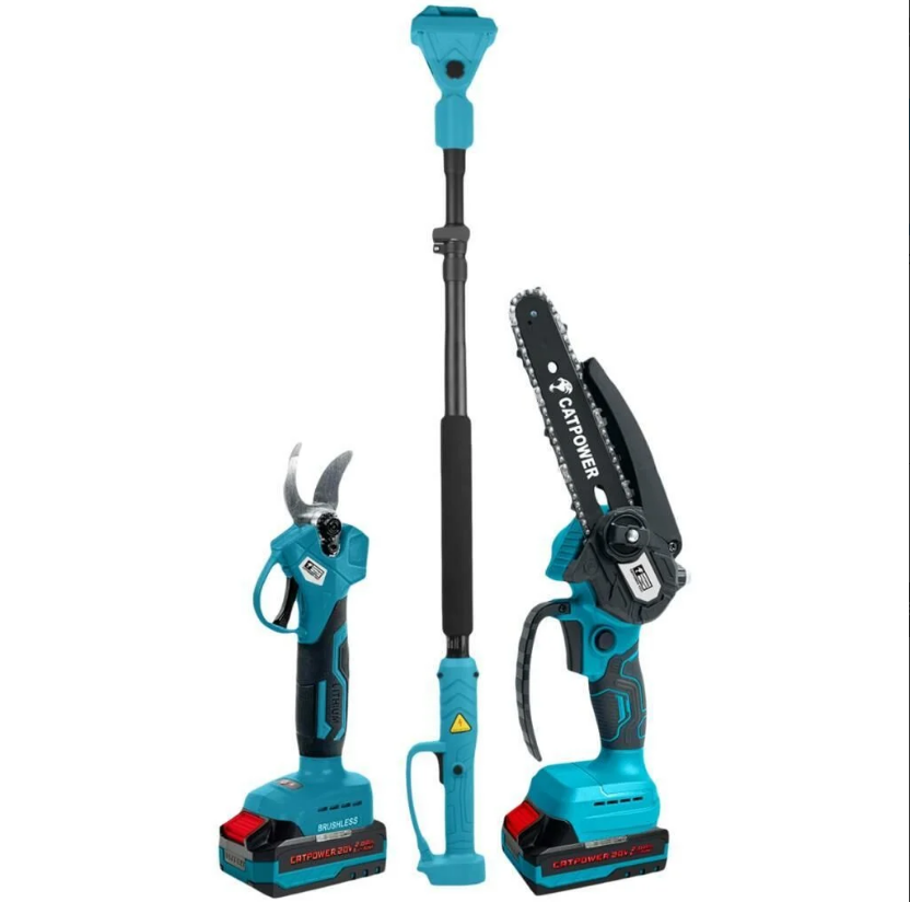 Catpower Kömürsüz Akülü Dal Kesme 2Lİ Set 1520