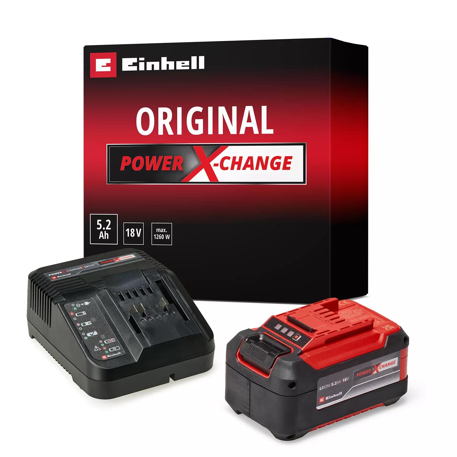 Einhell PXC Akü Ve Şarj Aleti 18V 5.2AH 4512147