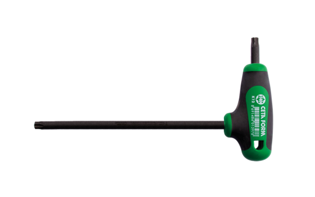Ceta Form K12 Serisi T Saplı Torx Anahtar T40x150mm