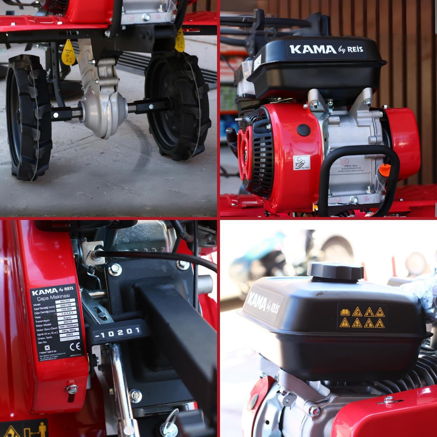 Kama Benzinli Çapa Makinası KGL75Z