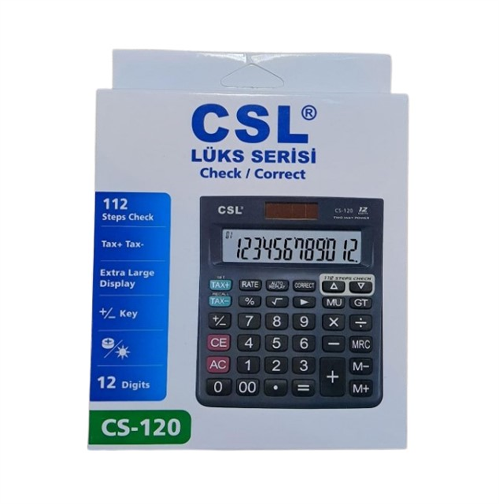 CSL Hesap Makinesi CS-120Hesap Makinesi